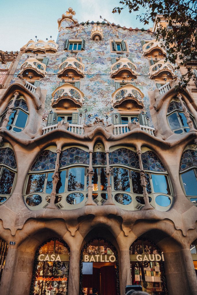 Casa Baltó de Gaudi, Barcelone