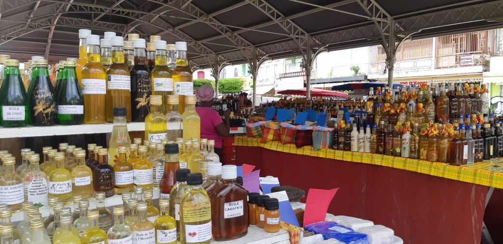 Marché de Gosier en Guadeloupe