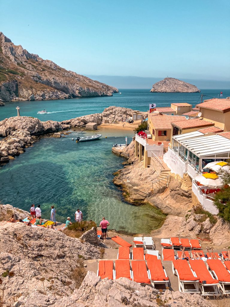 La baie des Singes, les Goudes, Marseille