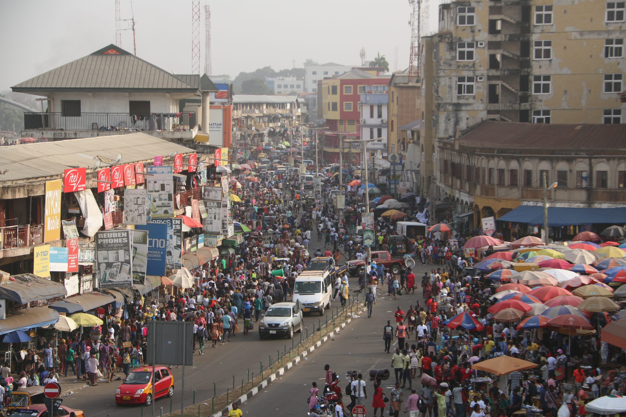 centre-ville de Kumasi