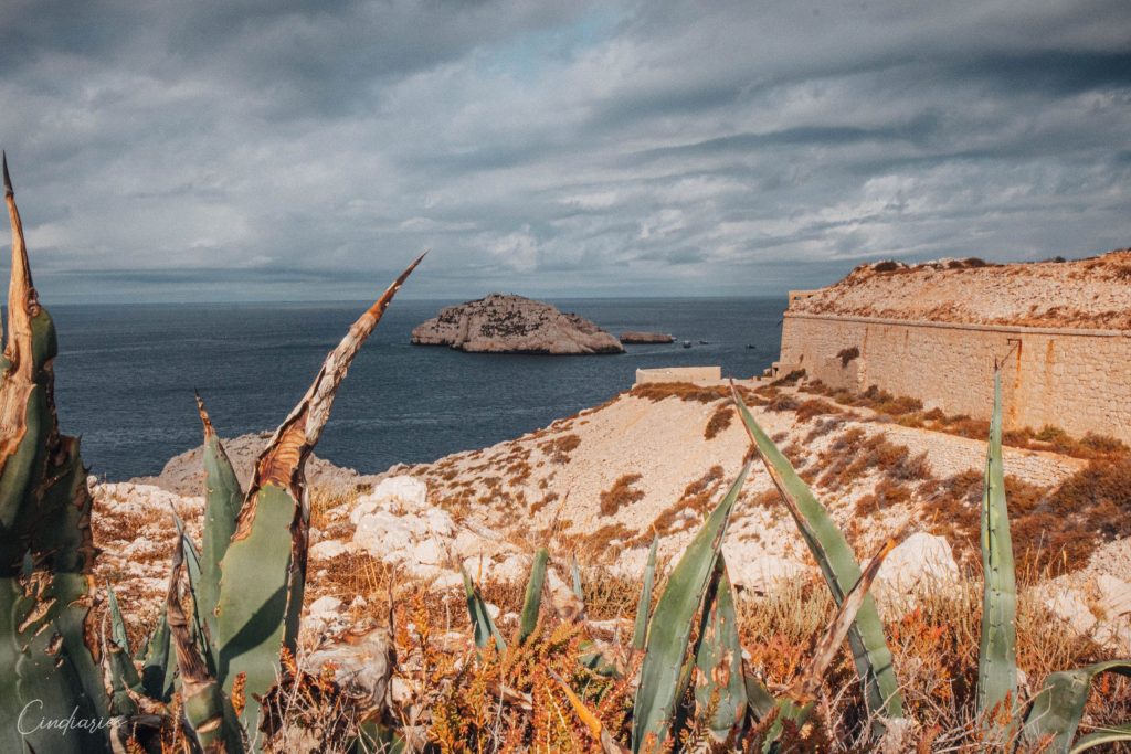 Vue sur l'îlot Tiboulen