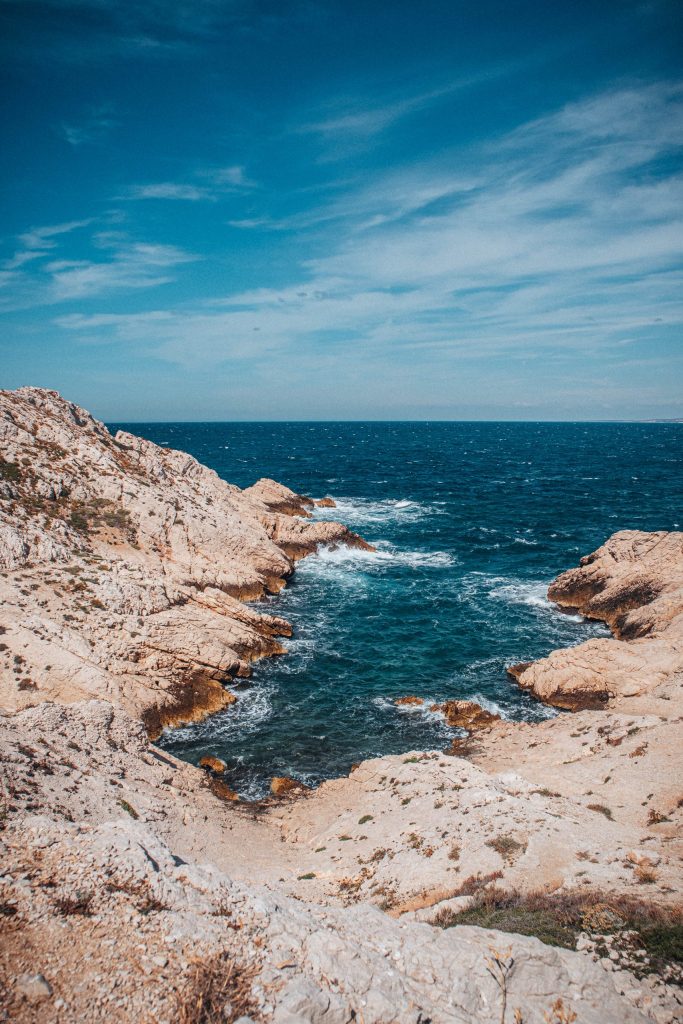 Petite crique sur les îles du Frioul