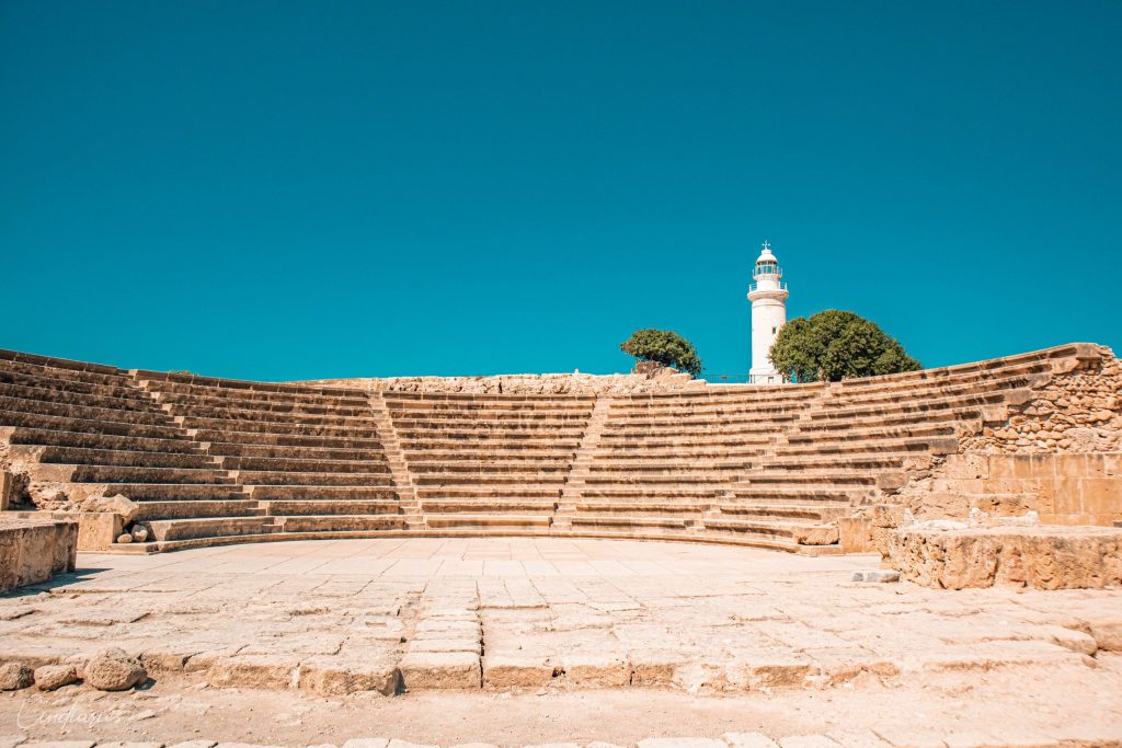 Théâtre du site archéologique de Paphos, Chypre