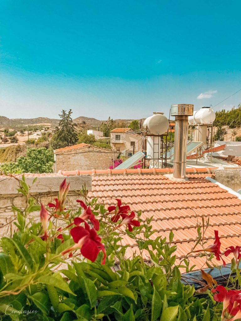vue de Skarinou, Chypre