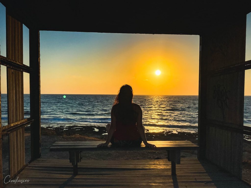 Coucher de soleil à Paphos