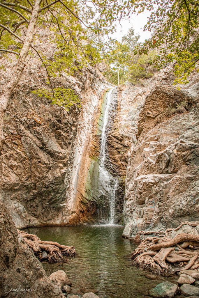 Millomeri Waterfall, Chypre