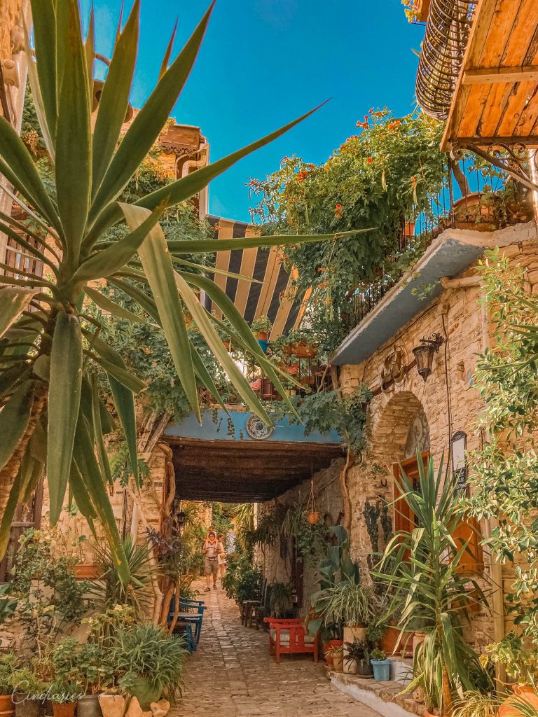 Les ruelles de Lefkara à Chypre