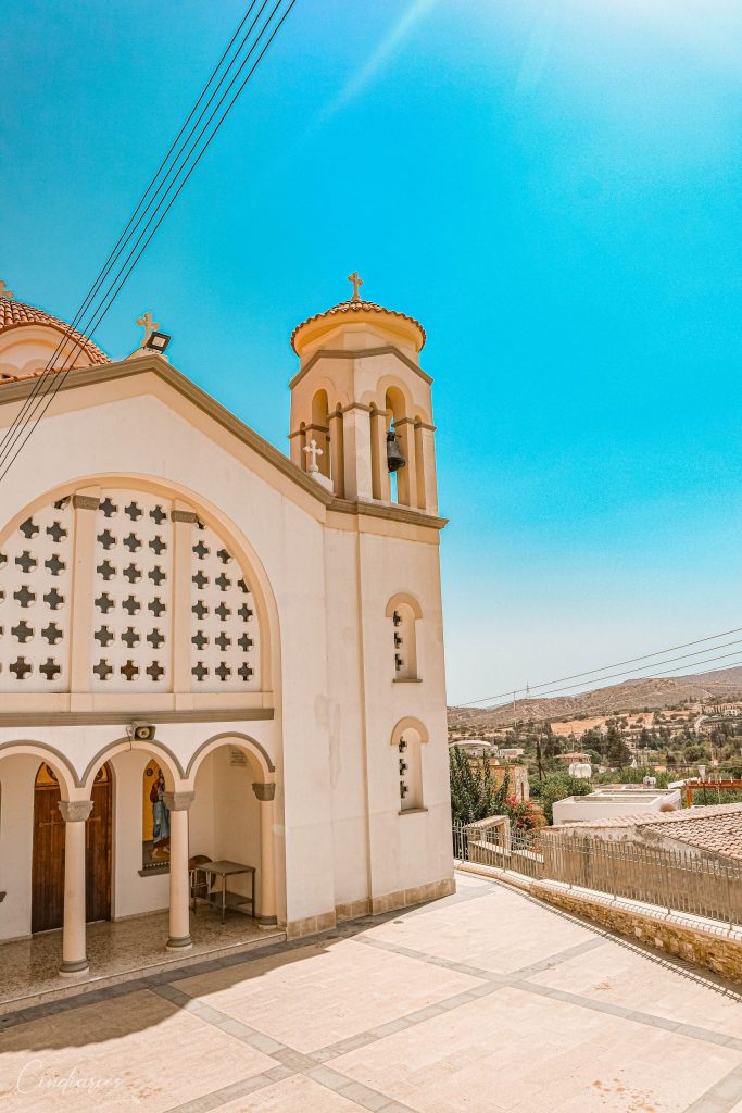 L'église orthodoxe de Skarinou à Chypre