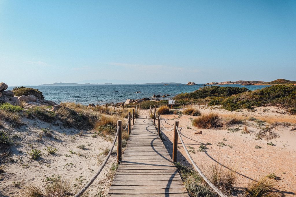 Plage la Maddalena Sardaigne nord