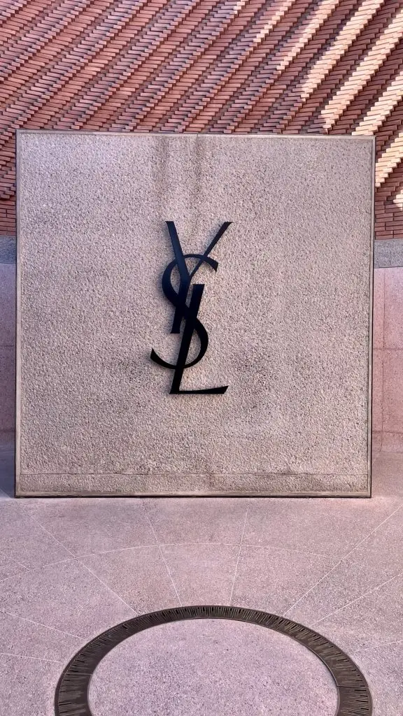 Entrée du musée YSL
