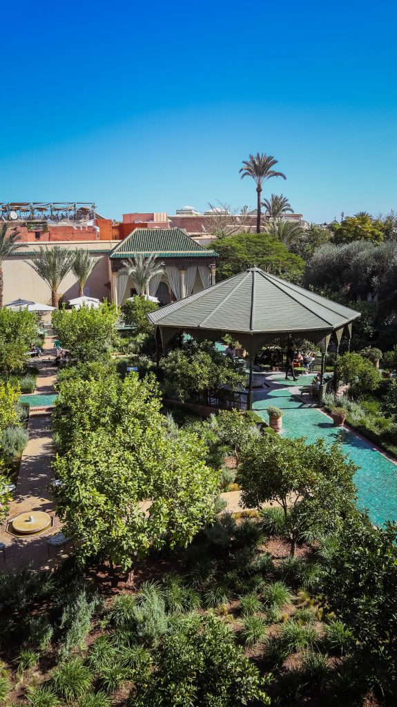 le jardin secret vu du haut