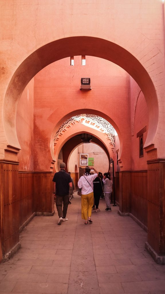 rue rouge de la Medina