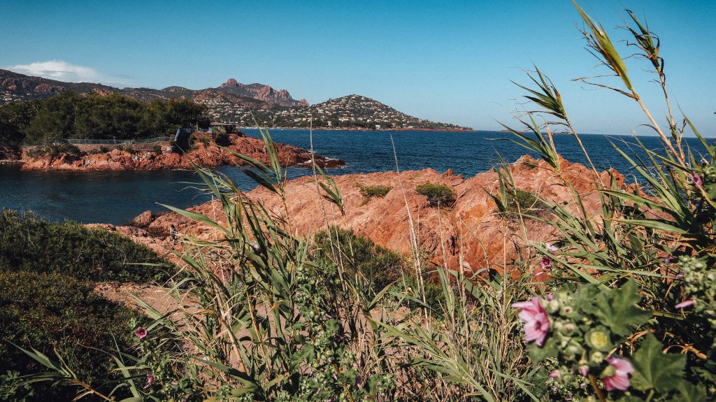 sentier du littoral de l'Estérel