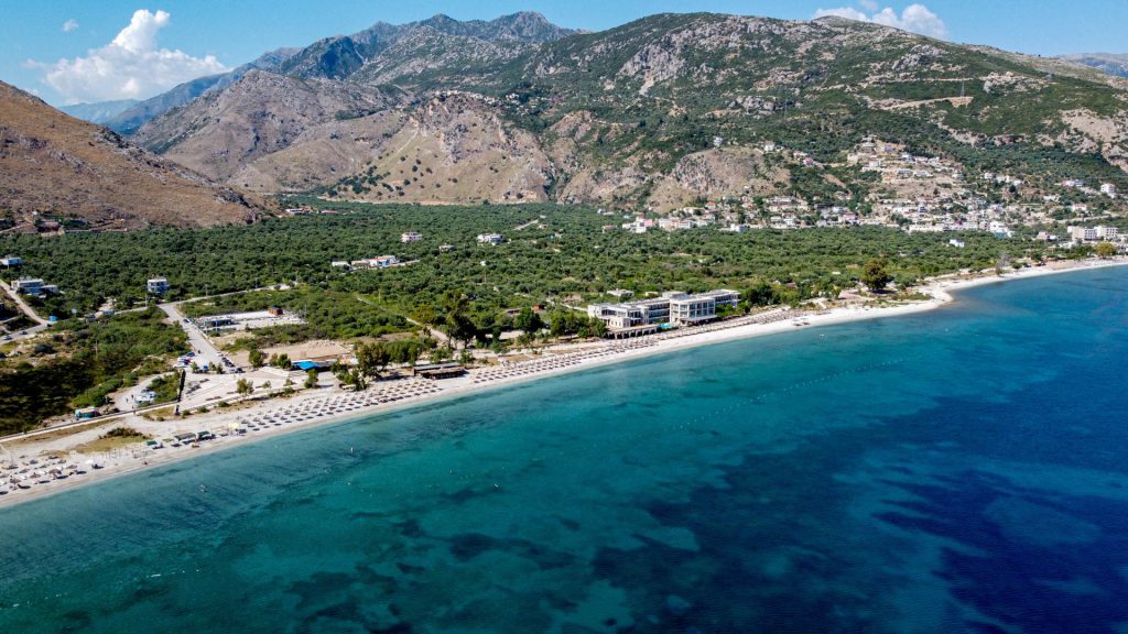 Albanie plage de Queparo