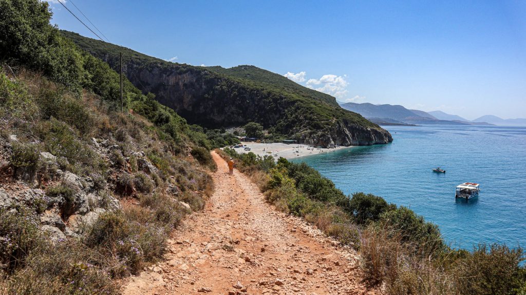 Gjipe Beach Albanie