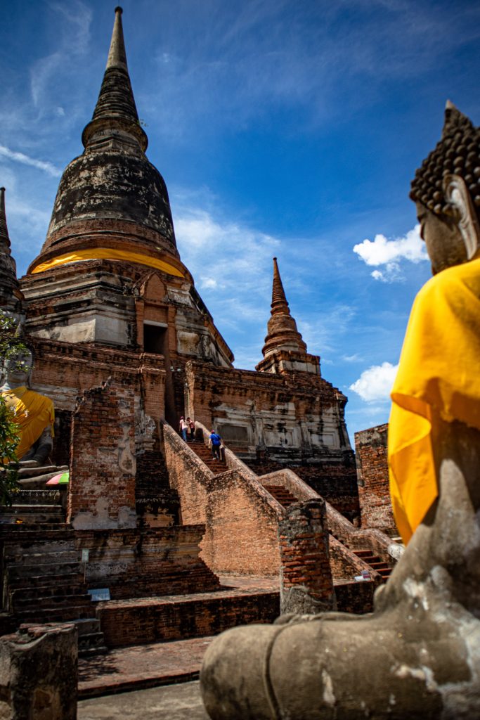 Wat Yai Chai Mongkon Temple Ayutthaya Thailande