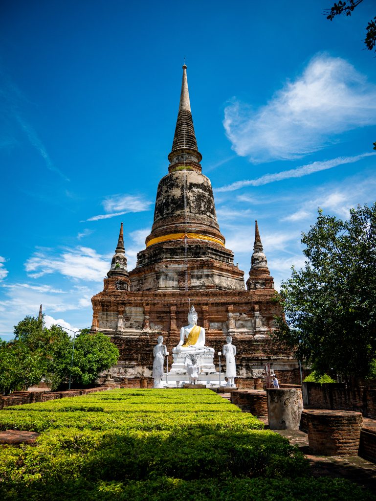 Wat Yai Chai Mongkon Temple Ayutthaya Thailande