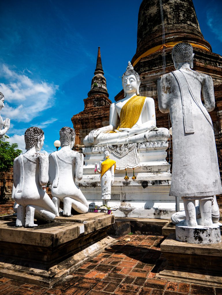 Wat Yai Chai Mongkon Temple Ayutthaya Thailande