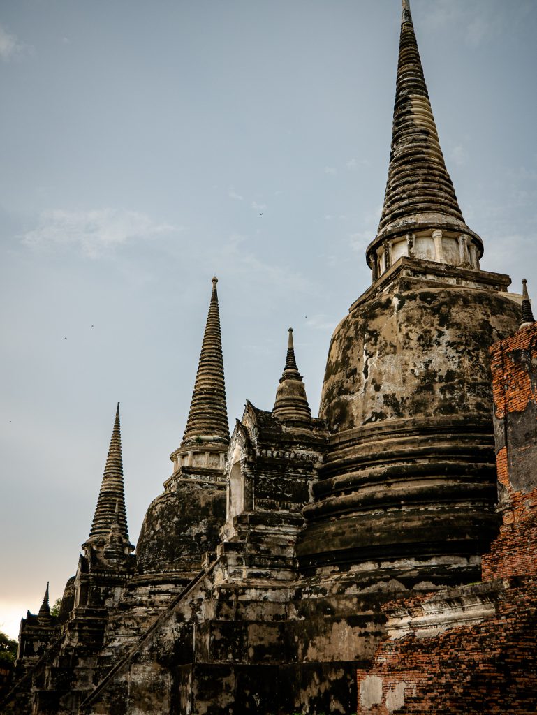 Wat Phra Si Sanphet Temple Ayutthaya Thailande