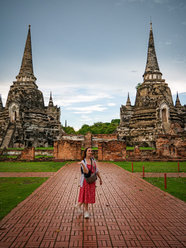 Wat Phra Si Sanphet Temple Ayutthaya Thailande