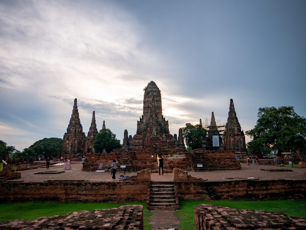 Wat Chai Watthanaram temple Ayutthaya Thailande