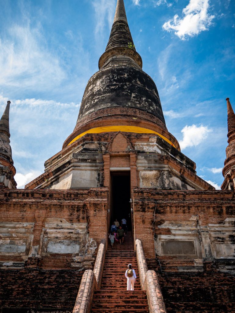Wat Yai Chai Mongkon Temple Ayutthaya Thailande