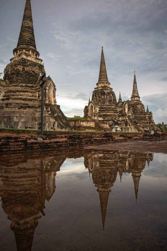 Wat Phra Si Sanphet Temple Ayutthaya Thailande