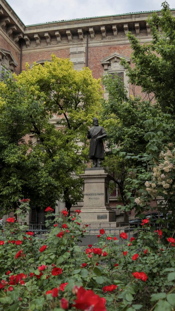 Statue de Francesco Hayez, Milan