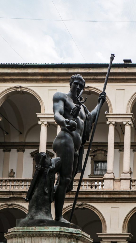 Statue de Napoleon I, Milan