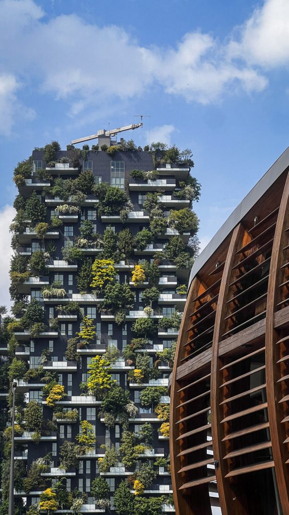 Bosco Verticale, Piazza Gae Aulenti, Milan