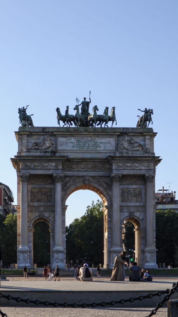 Arco della Pace, Milan