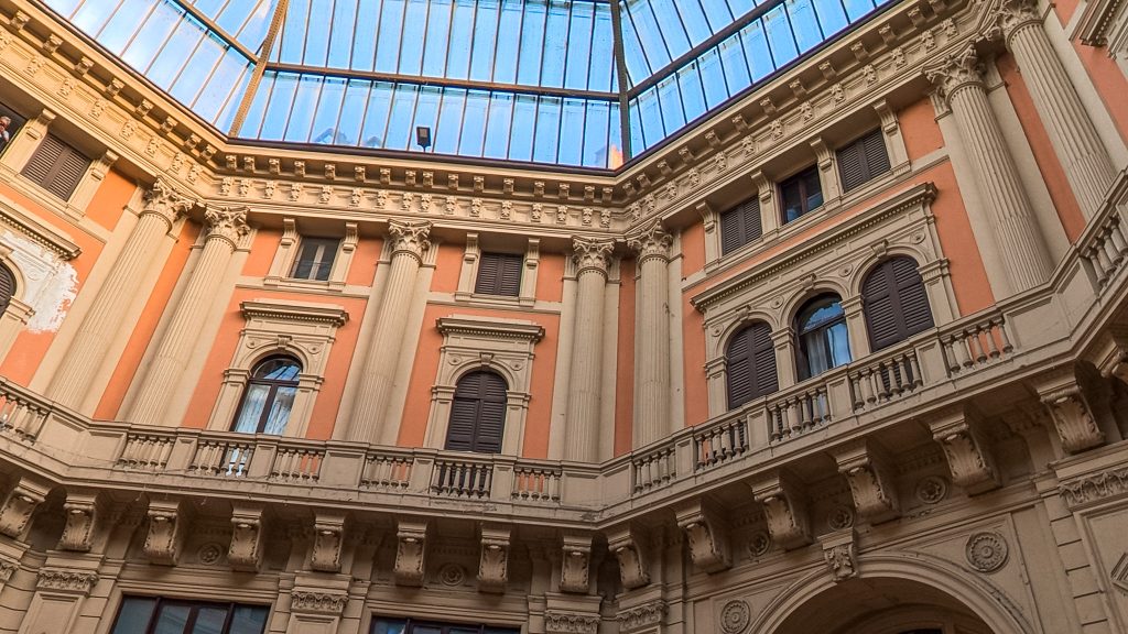 Coupole du Palazzo San Tommaso de l'Université de Pavia, Italie