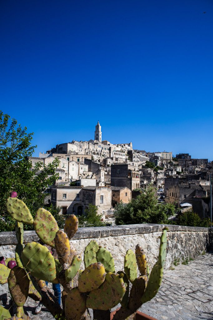 vue sur la vieille ville de Matera