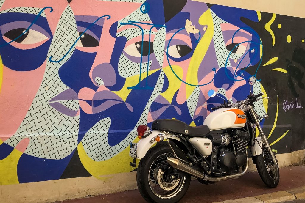 Street art dans le quartier du Panier