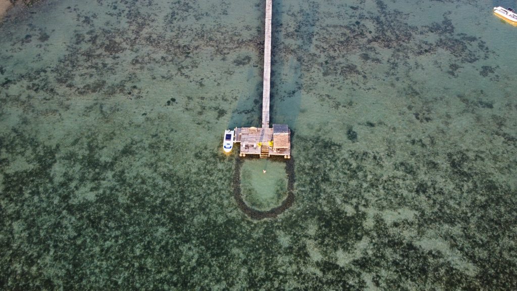 moi dans la mer des Villas de Vohilava